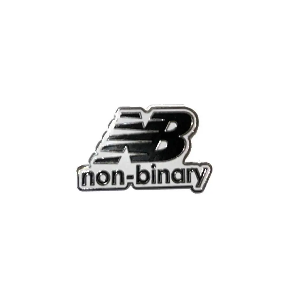 Non-Binary Enamel Lapel Pin 1