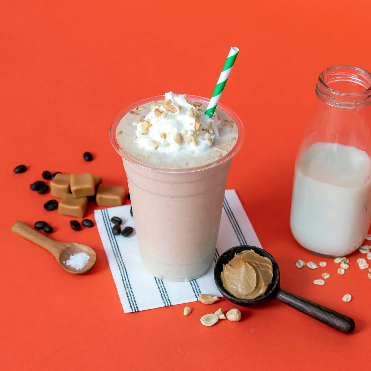 Creamy Peanut Oat Latte 1
