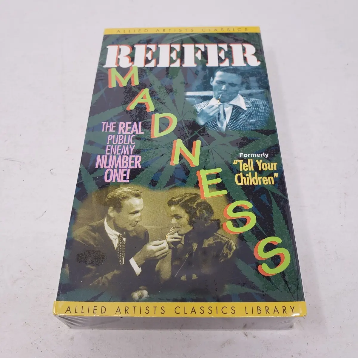 Reefer Madness Vhs Brand New Factory Sealed Movie 1994 Allied Artists Classics 1