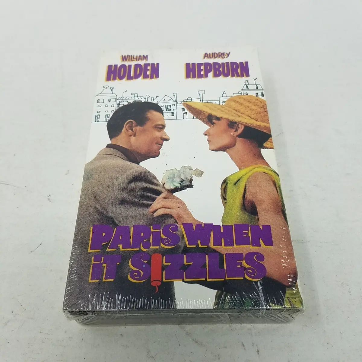 Paris When It Sizzles Beta Tape 1987 Brand New Sealed Not Vhs Watermarks Betamax 1