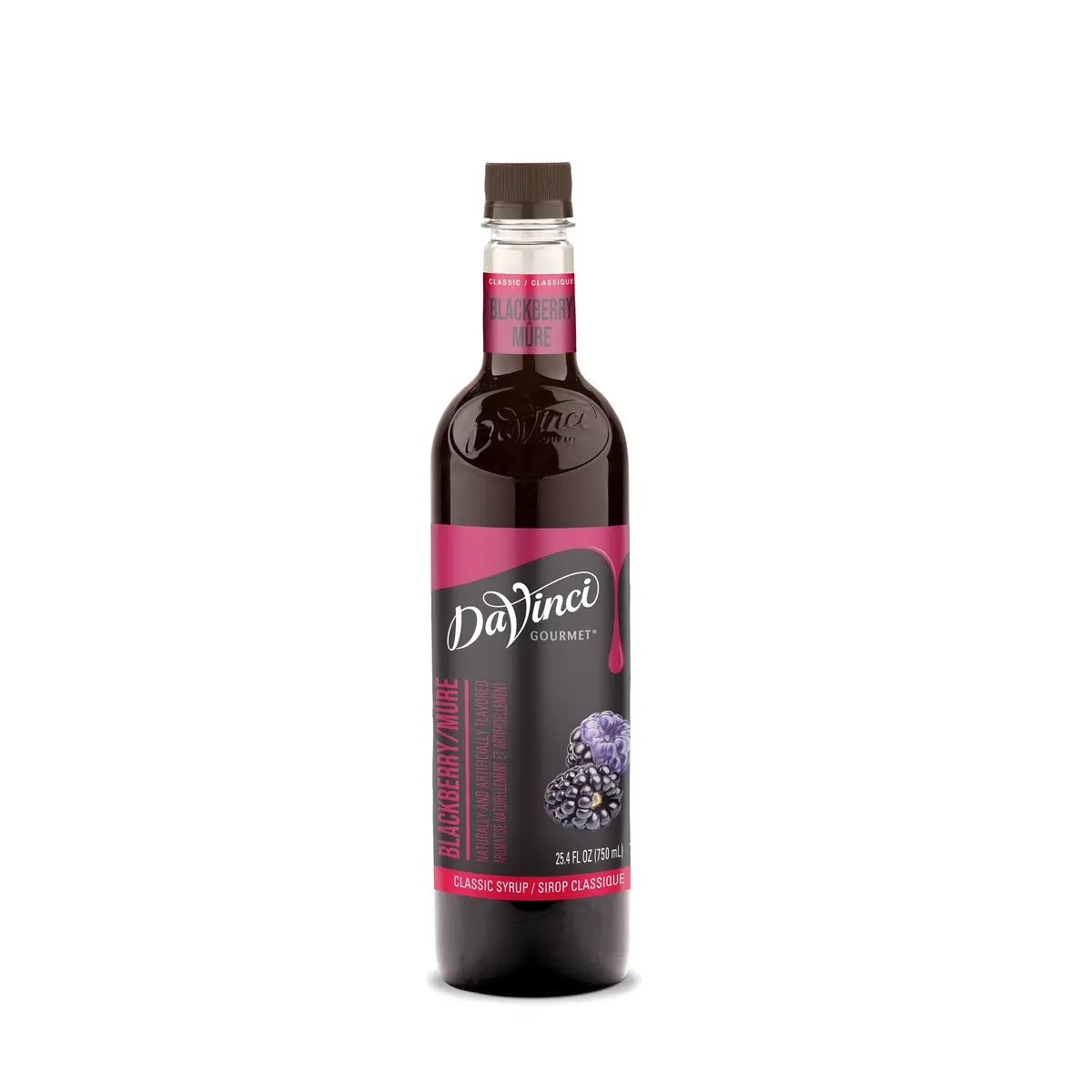 Classic Blackberry Syrup - 12 X 750 Ml Plastic 1