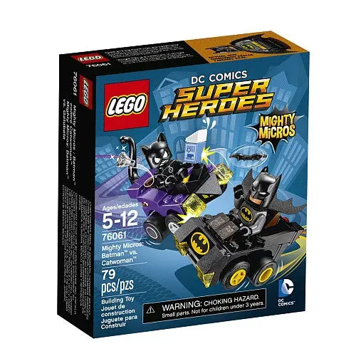 Lego Super Heroes - Mighty Micros - Batman Vs Catwoman (76061) Last One! 1