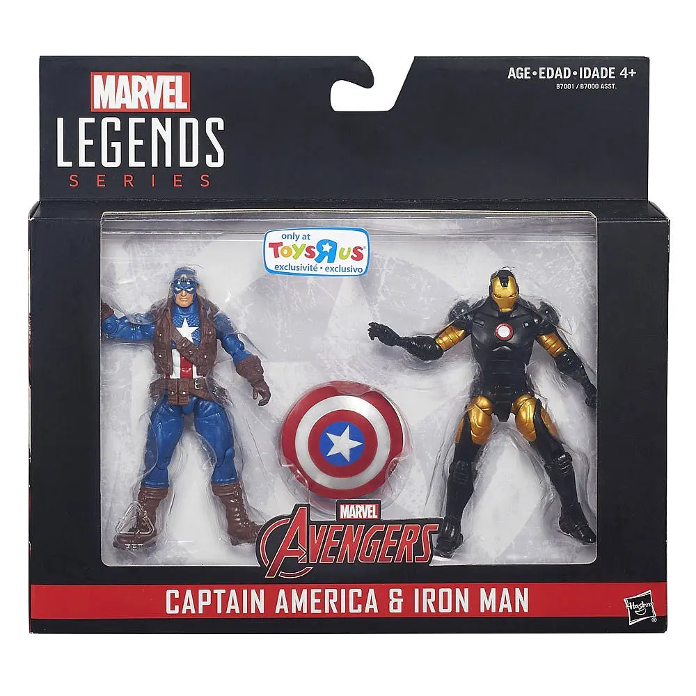 Marvel Legends - Avengers 2-Pack - Captain America And Marvel Now! Iron Man (B7001) 1