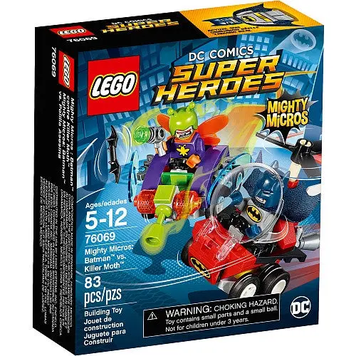 Lego Super Heroes - Mighty Micros - Batman Vs Killer Moth (76069) Low Stock 1