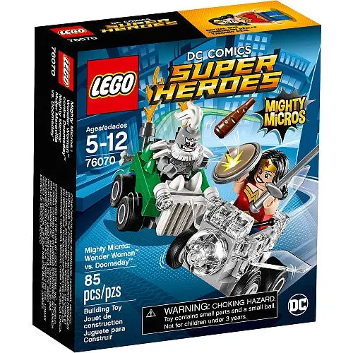 Lego - Dc Comics Super Heroes - Mighty Micros: Wonder Woman Vs. Doomsday (76070) Low Stock 1