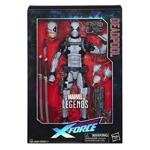 Marvel Legends Series - Uncanny X-Force Gray Suit Deadpool 12-Inch Action Figure (E1974)  Last One! 1