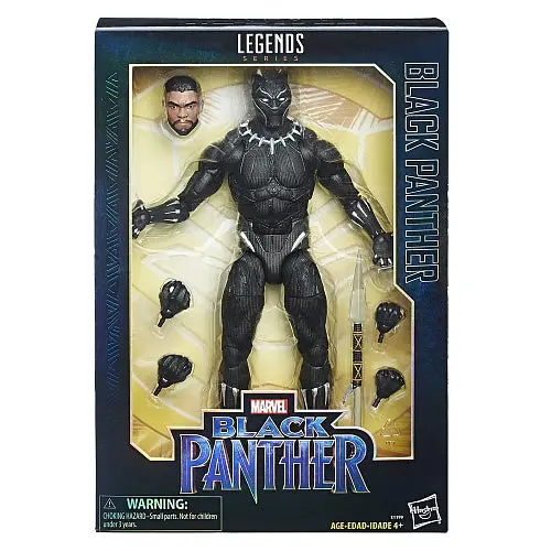 Marvel Legends Series - Black Panther 12-Inch Action Figure (E1199) Rare, Limited Qty 1