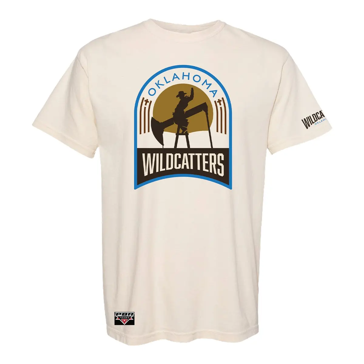 Oklahoma Wildcatters Icon T-Shirt - Tan 1