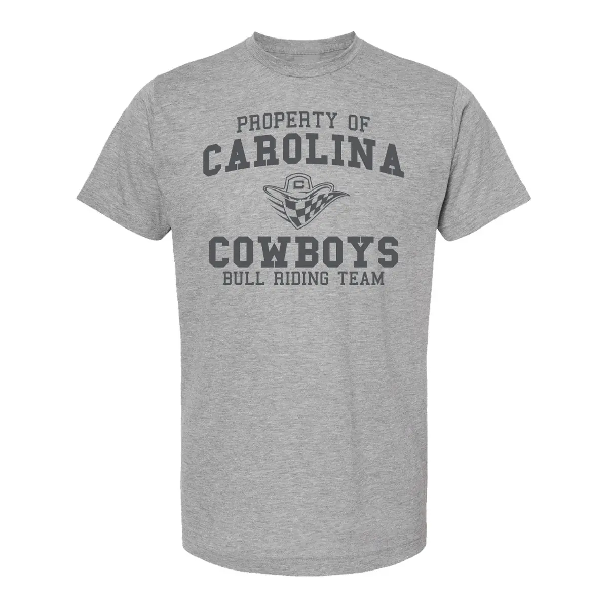 Carolina Cowboys Collegiate T-Shirt - Grey 1