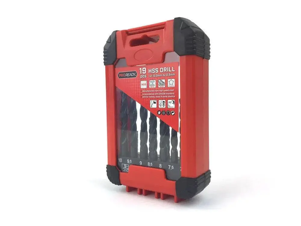 Proready 19 Pcs Drill Set Hss 1