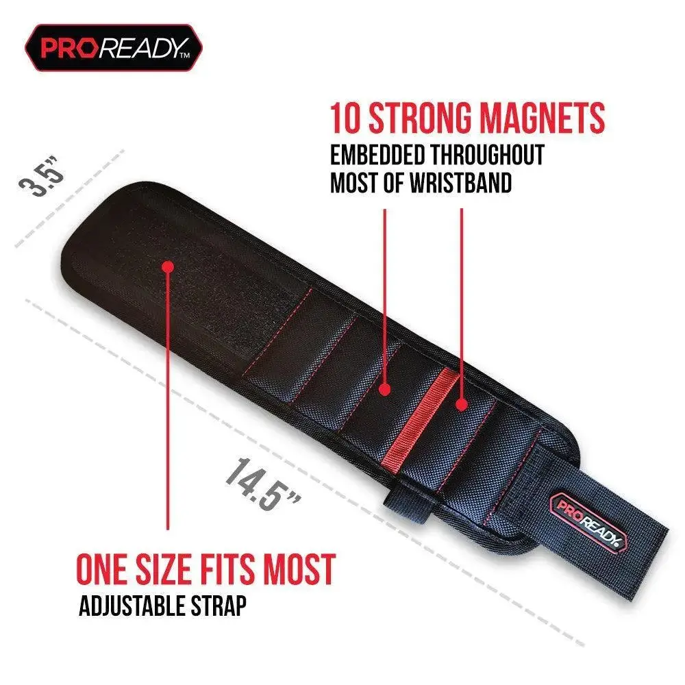 Proready Magnetic Wristband (Black) 1