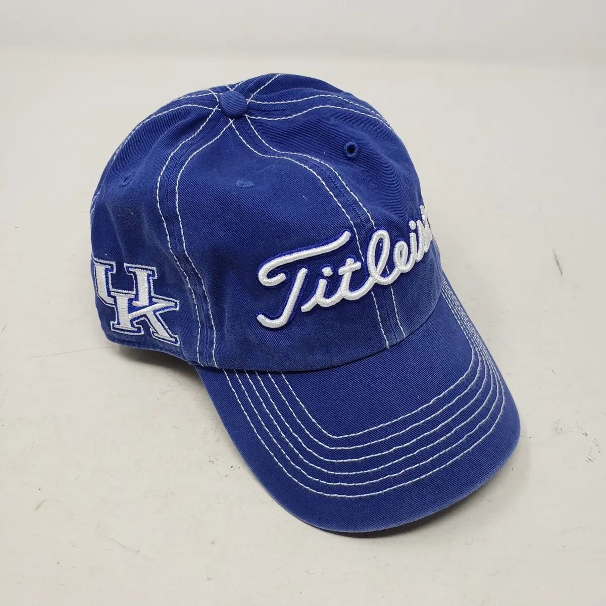 Vintage Titleist University Of Kentucky Twins Enterprises Strapback Cap Hat Mens 1