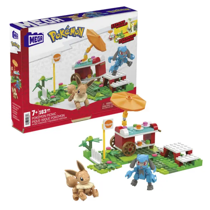 Mega Pokémon Adventure Builder Picnic Building Set (Hdl80) Low Stock 1