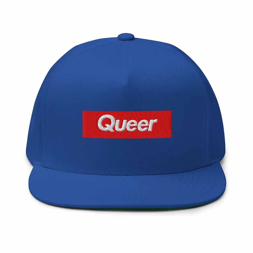 Queer Flatbill 5-Panel Snapback - Trevor Project 3