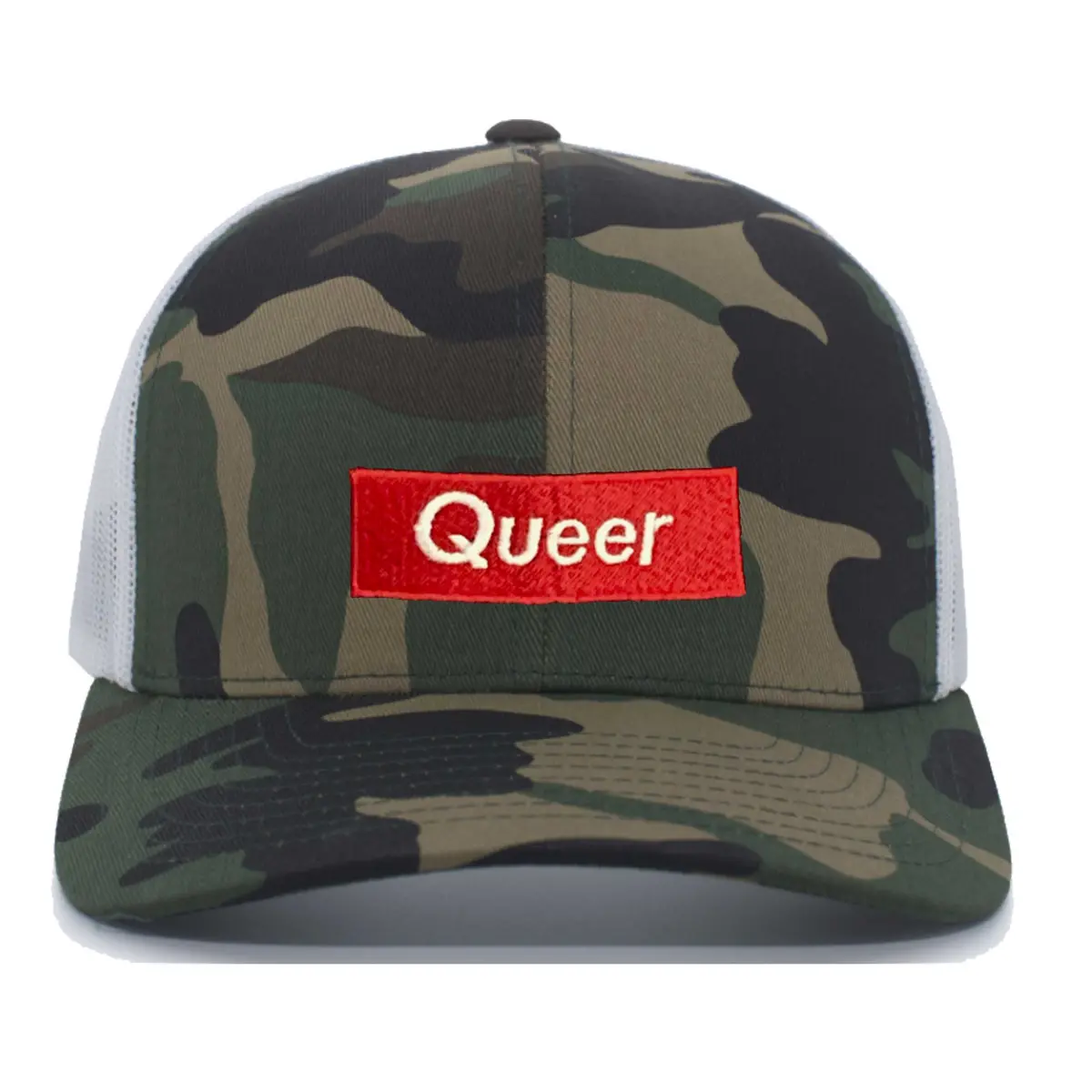 Queer Camo Mesh Snapback - Trevor Project 1