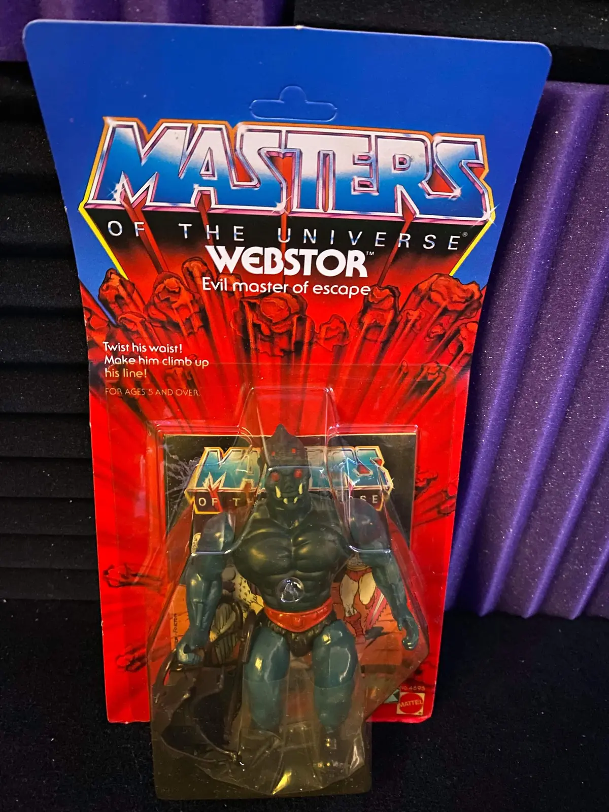 Mattel Masters Of The Universe (Motu) Webstor (1983) 1