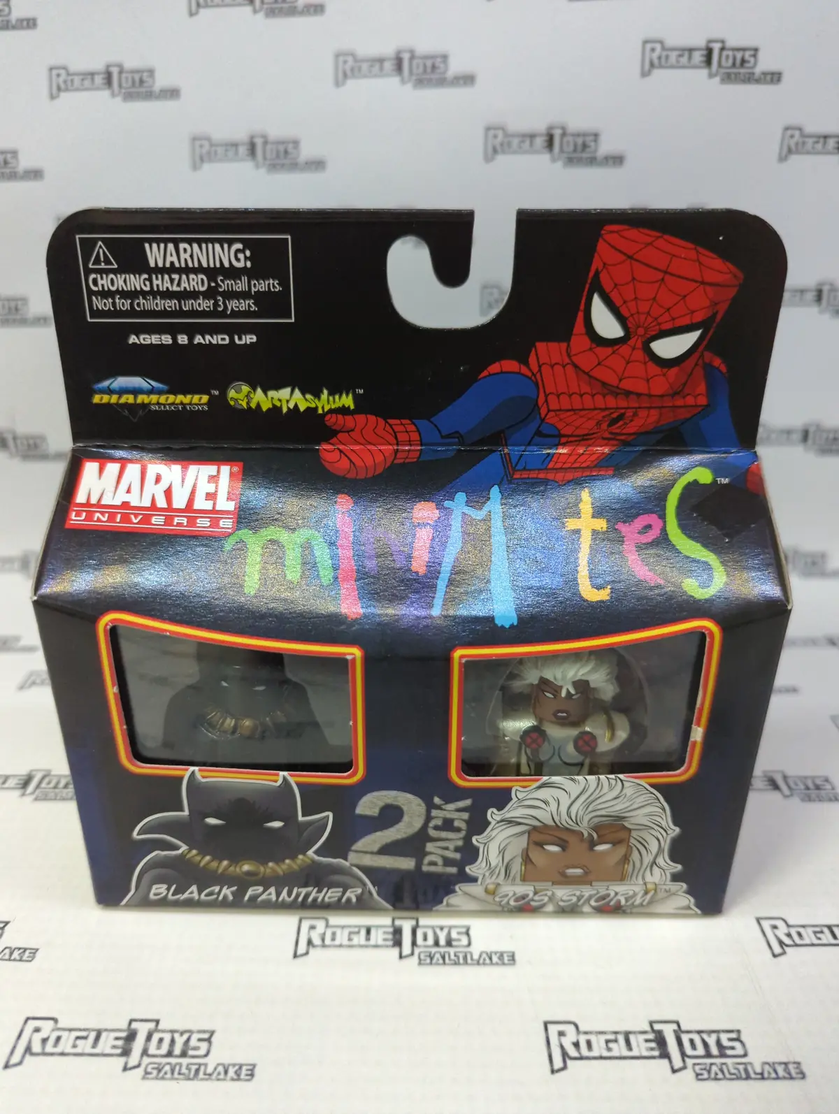 Diamond Select Marvel Universe Minimates Black Panther & 90'S Storm Two Pack 1