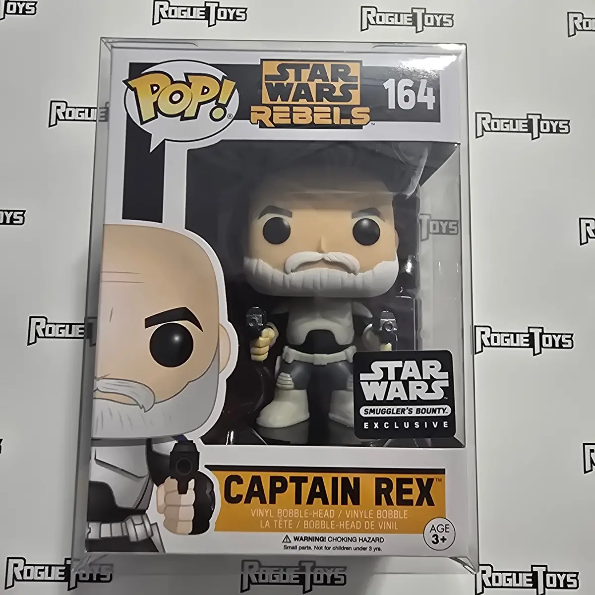 Funko Pop Star Wars Rebels- Captain Rex (Smugglers Bounty Exclusive) 1