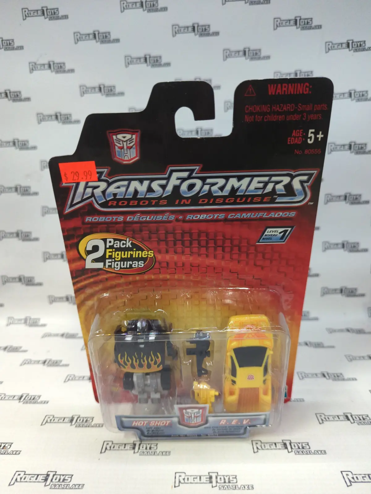 Hasbro Transformers  Robots In Disguise Hot Shot & R.E.V. 1