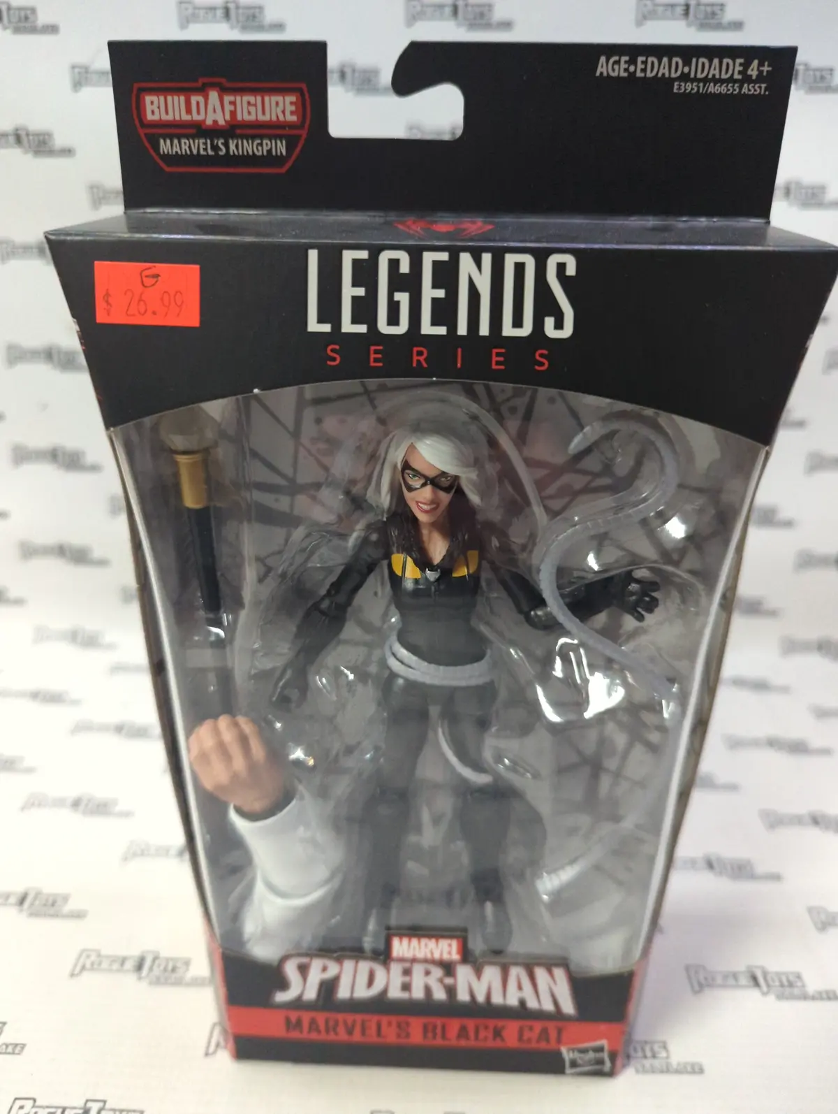 Hasbro Marvel Legends Series Black Cat (Kingpin Baf Wave) 1