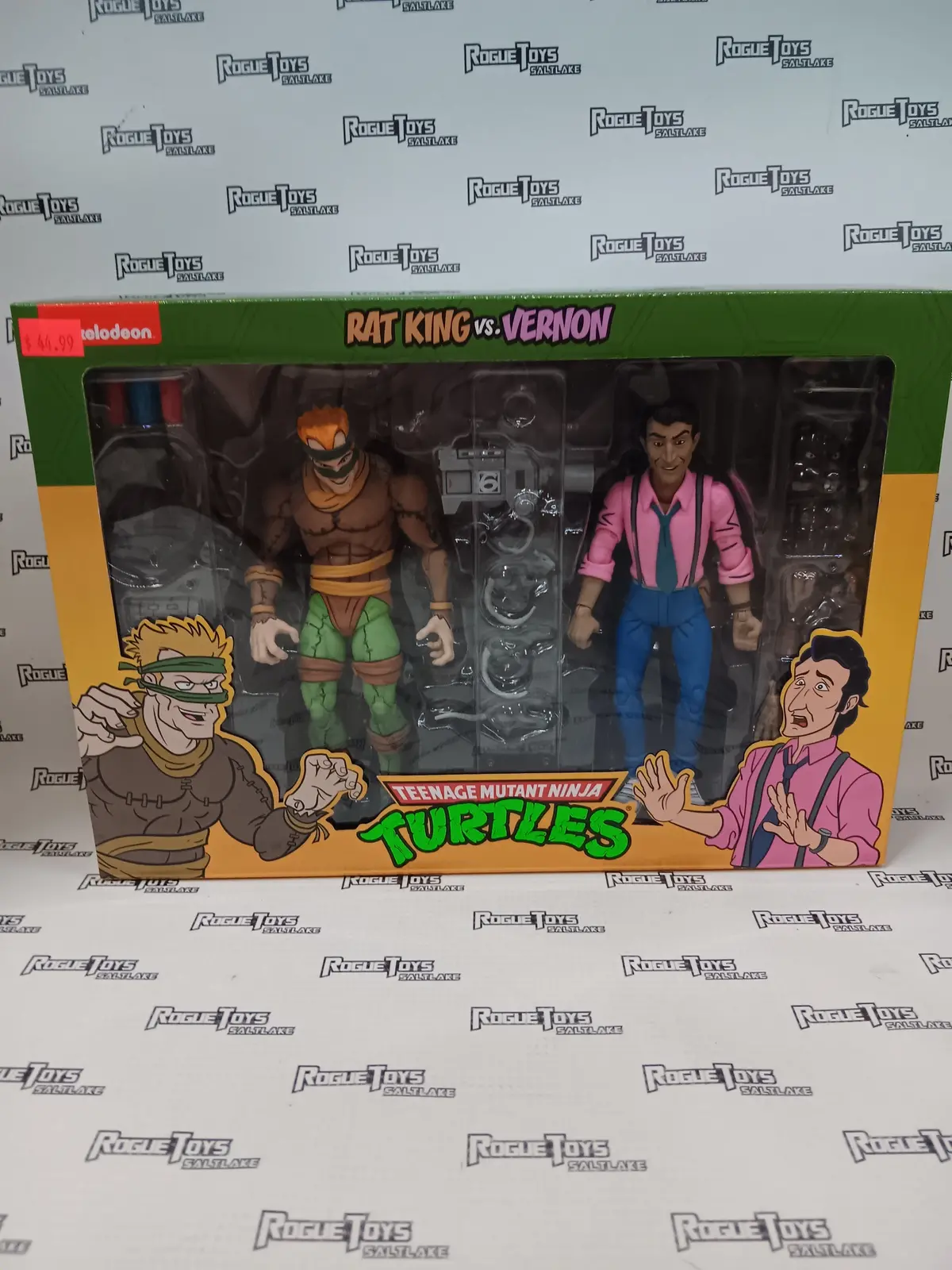 Neca Teenage Mutant Ninja Turtles Cartoon Rat King Vs Vernon 1