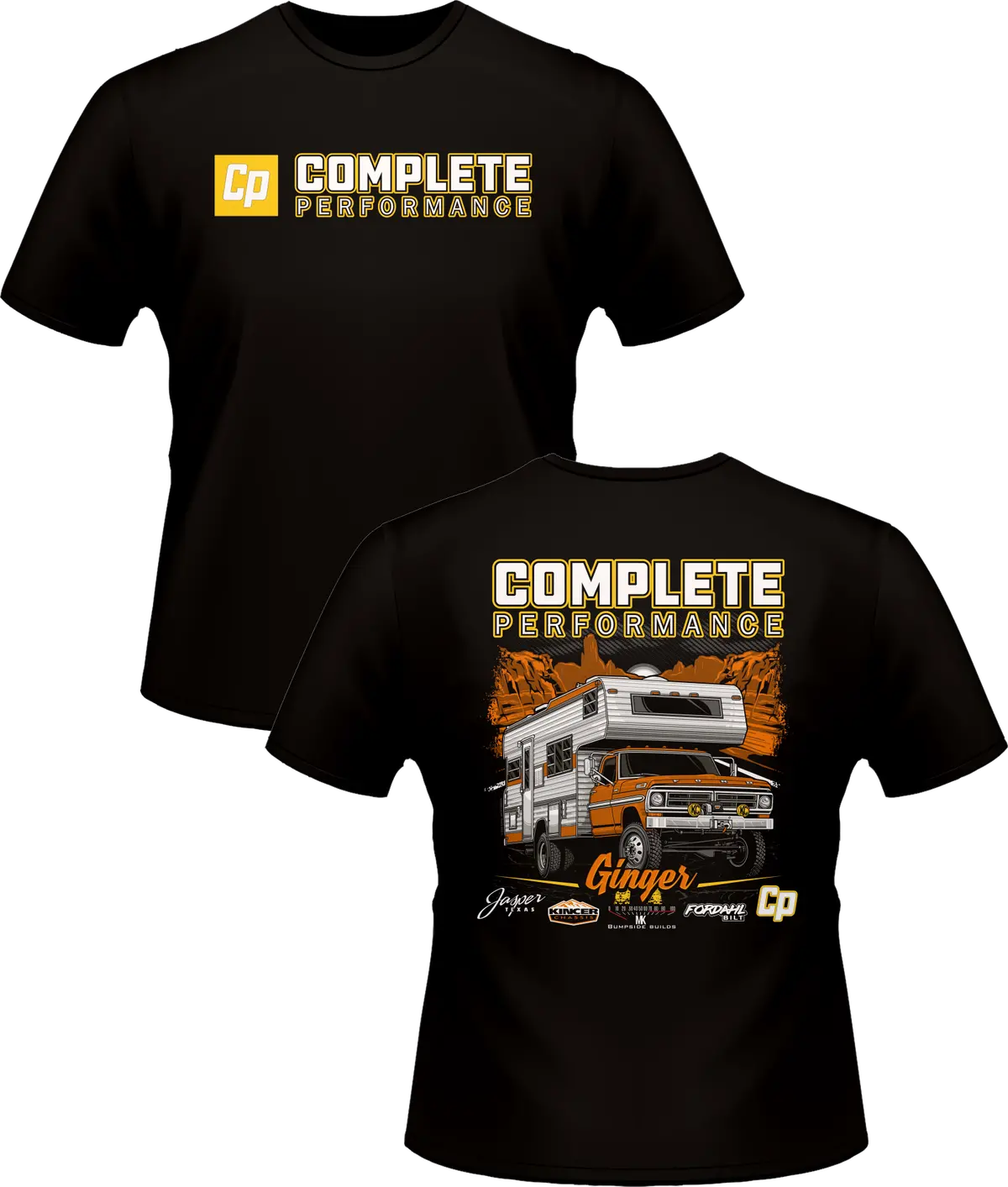 Ginger The Motorhome - Feburary Edition T-Shirt 1