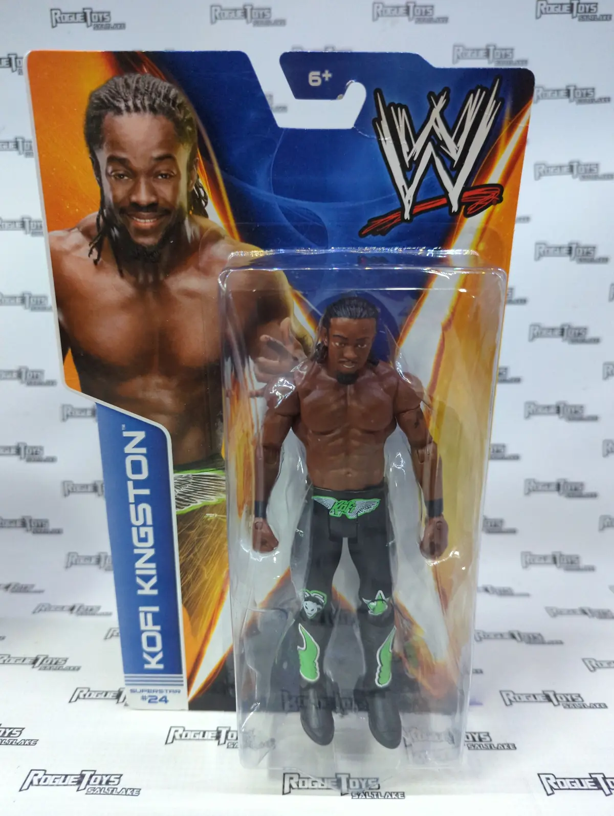 Mattel Wwe Superstar 24 Kofi Kingston 1