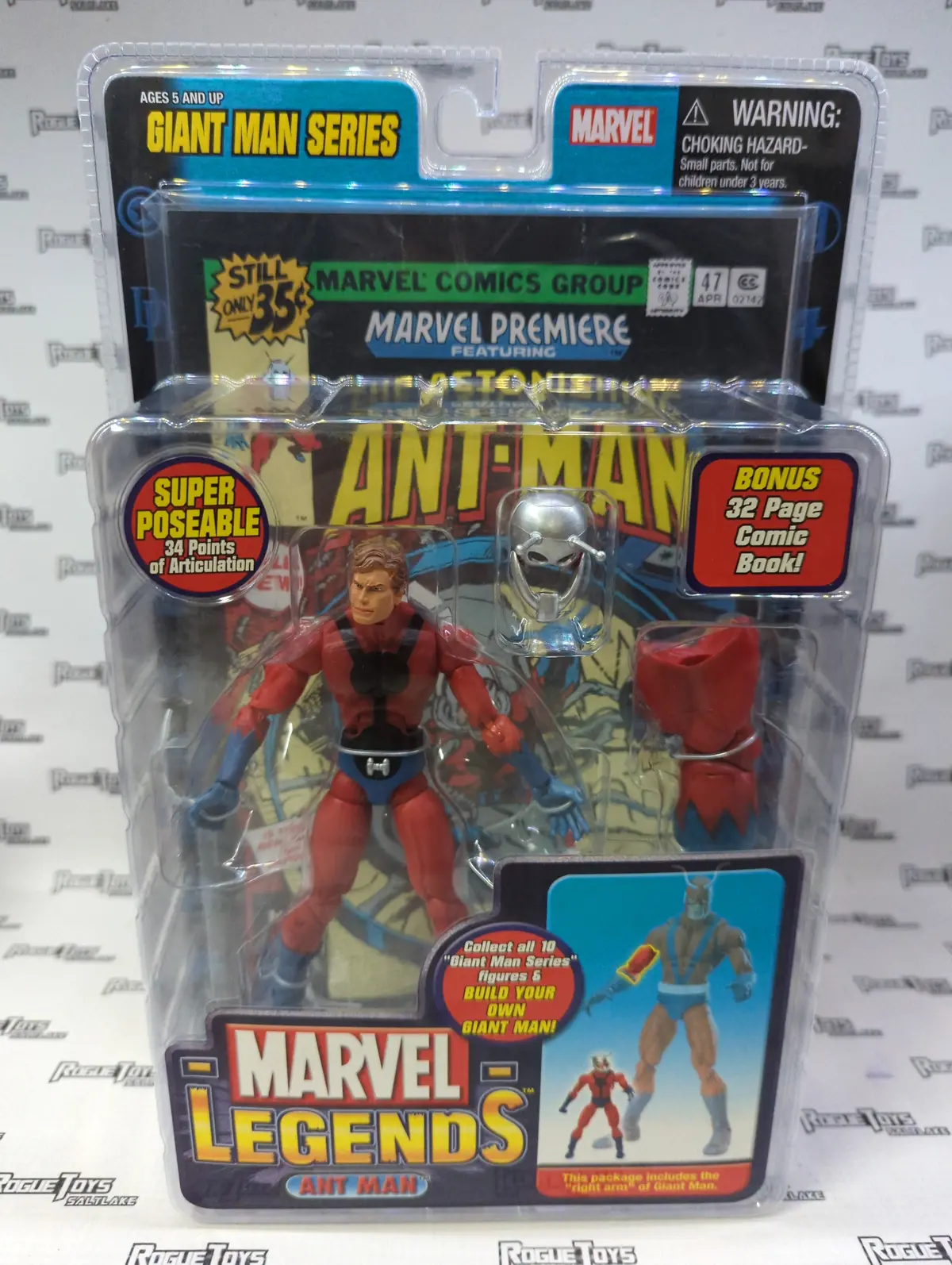 Toybiz Marvel Legends Ant Man (Giant Man Series) 1