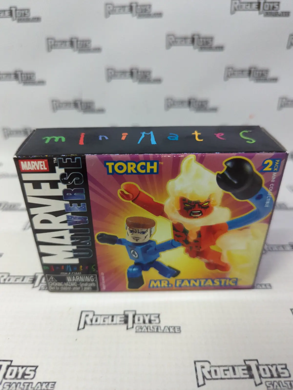 Diamond Select Marvel Universe Minimates Mr. Fantastic & Torch Two Pack 1