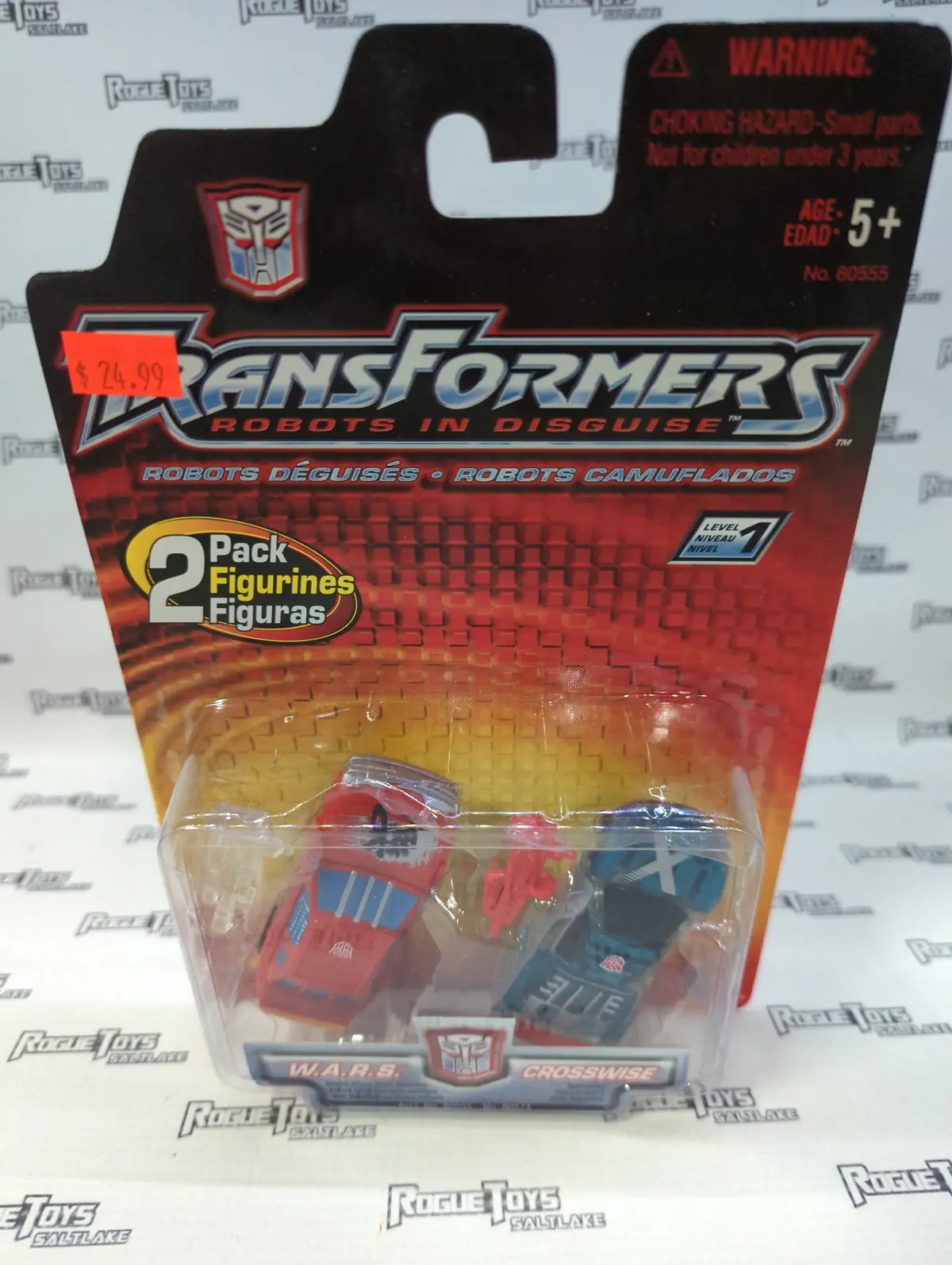 Hasbro Transformers  Robots In Disguise W.A.R.S. & Crosswire 1