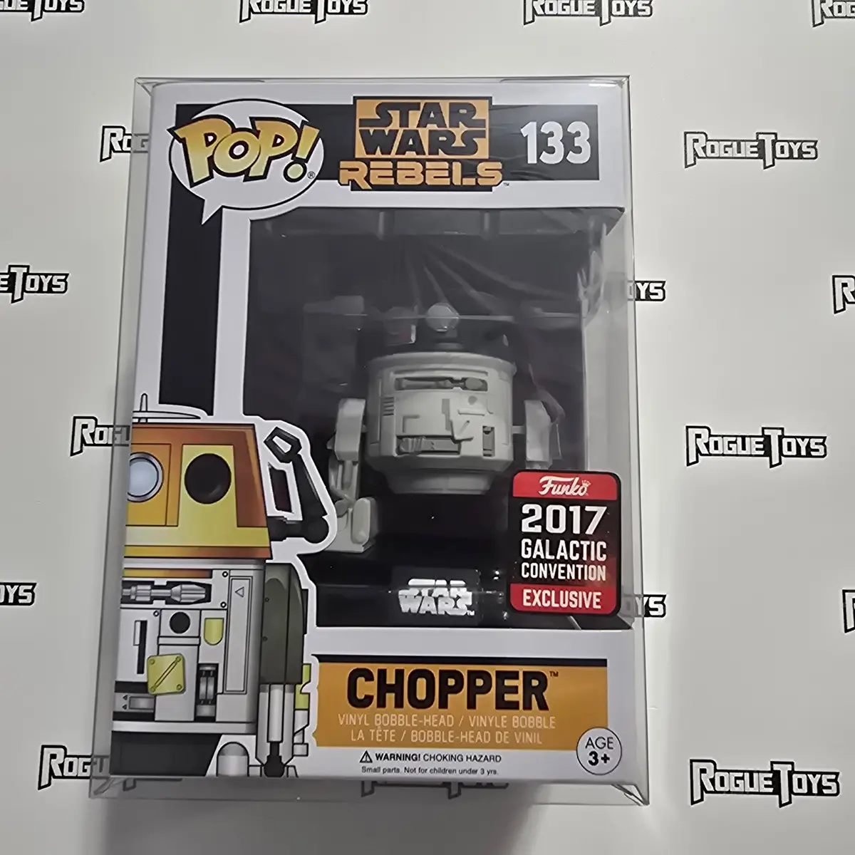 Funko Pop Star Wars Rebels- Chopper (Galactic Convention Exclusive) 1