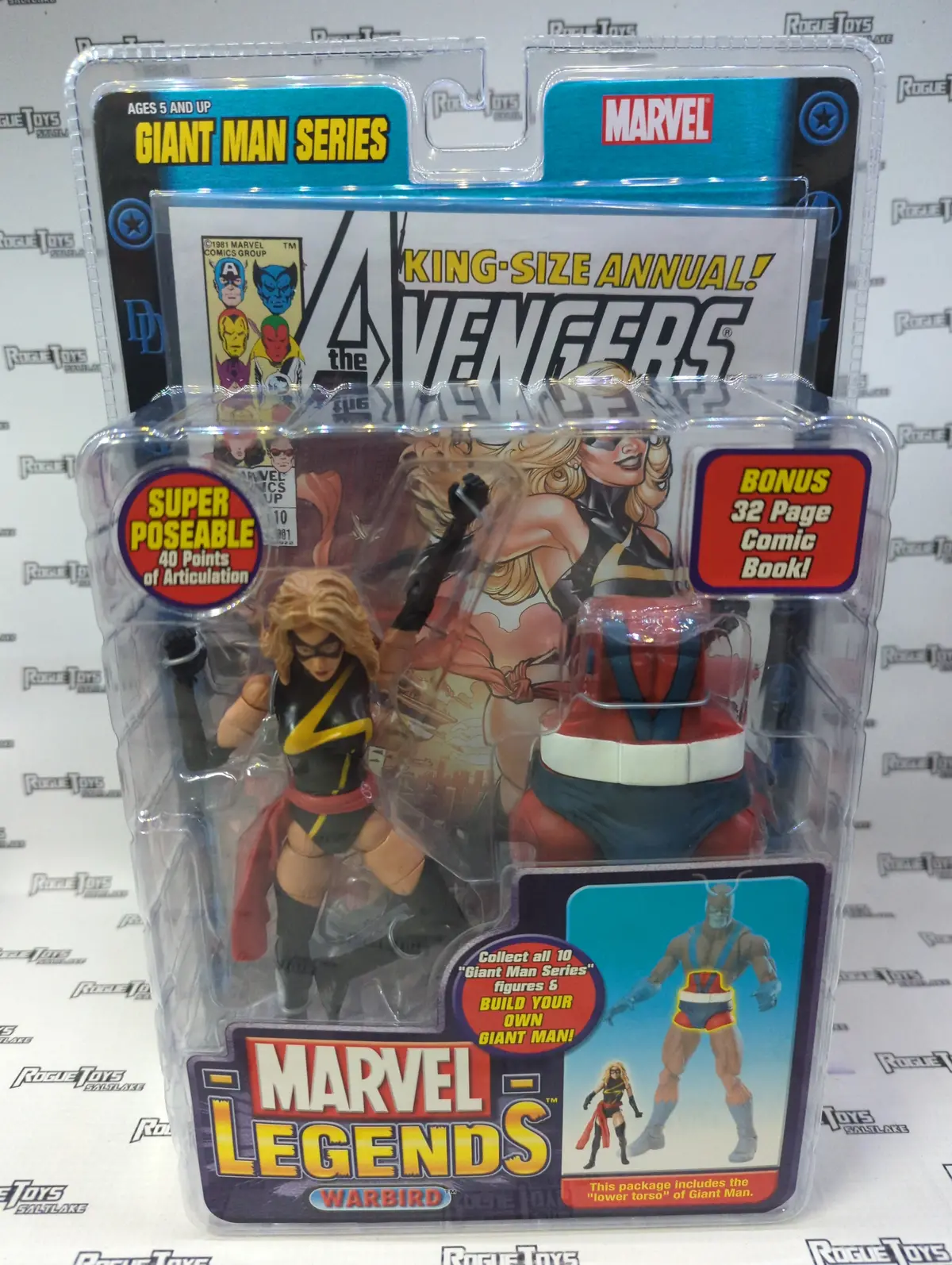 Toybiz Marvel Legends Warbird (Giant Man Series) 1