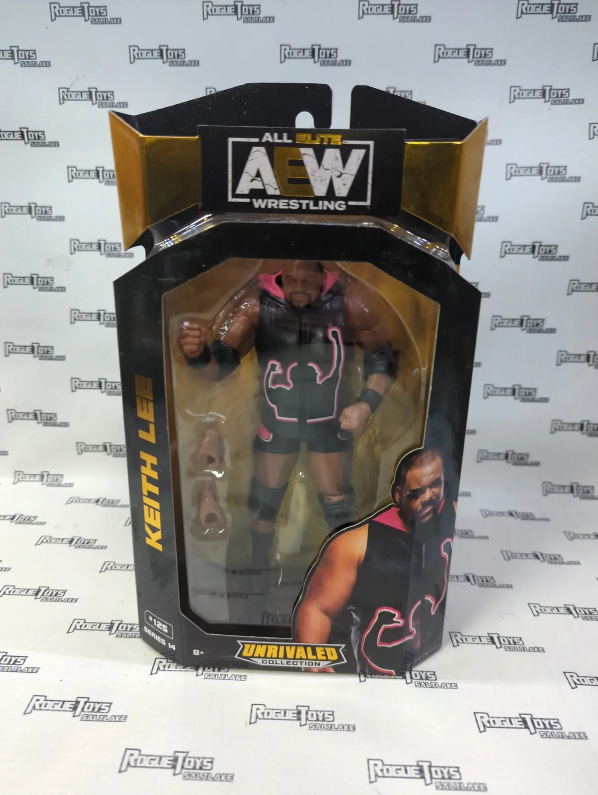 Jazwares Aew Unrivaled Collection Series 14 Keith Lee 1