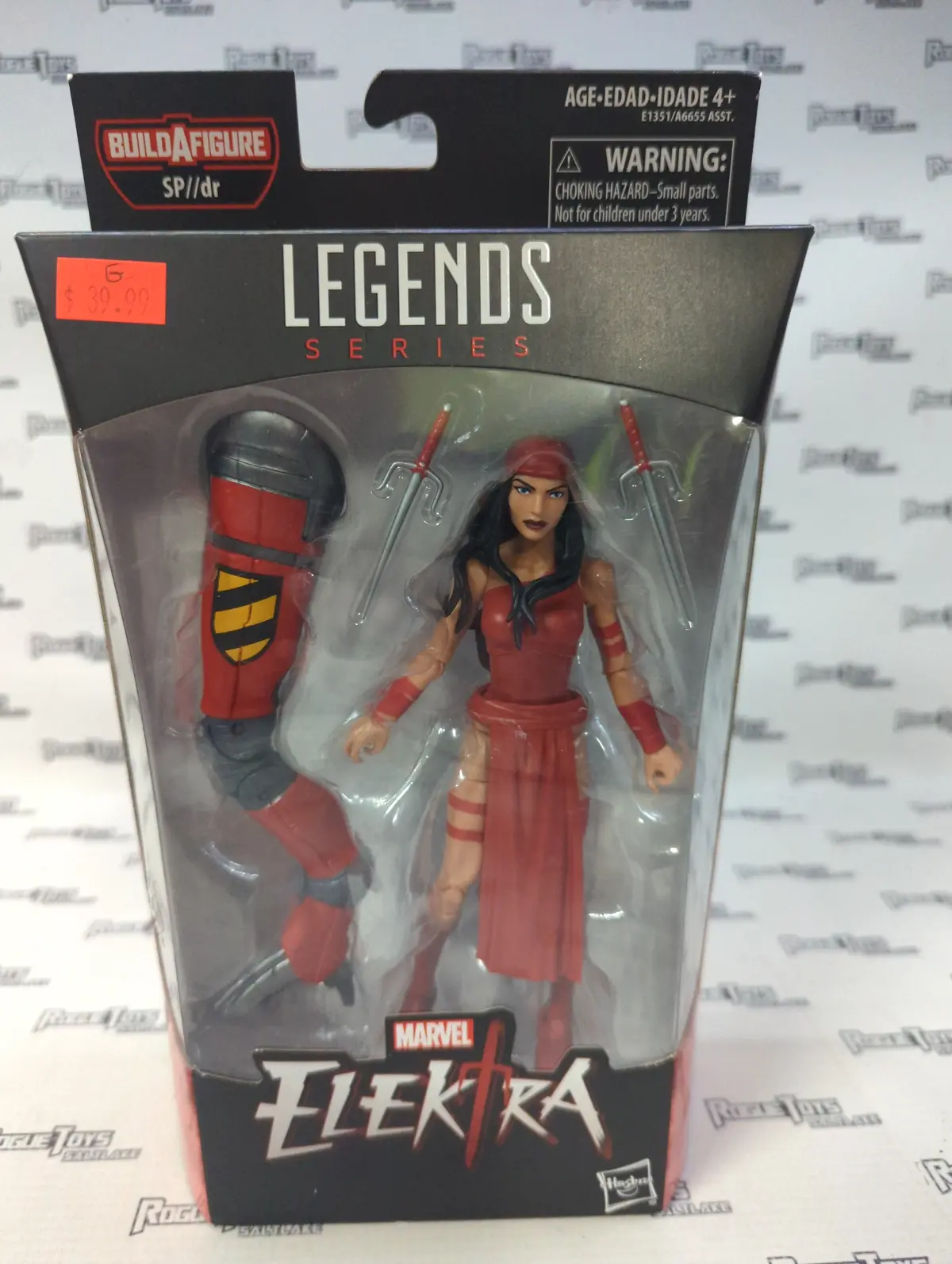 Hasbro Marvel Legends Series  Elektra (Sp//Dr Baf Wave) 1