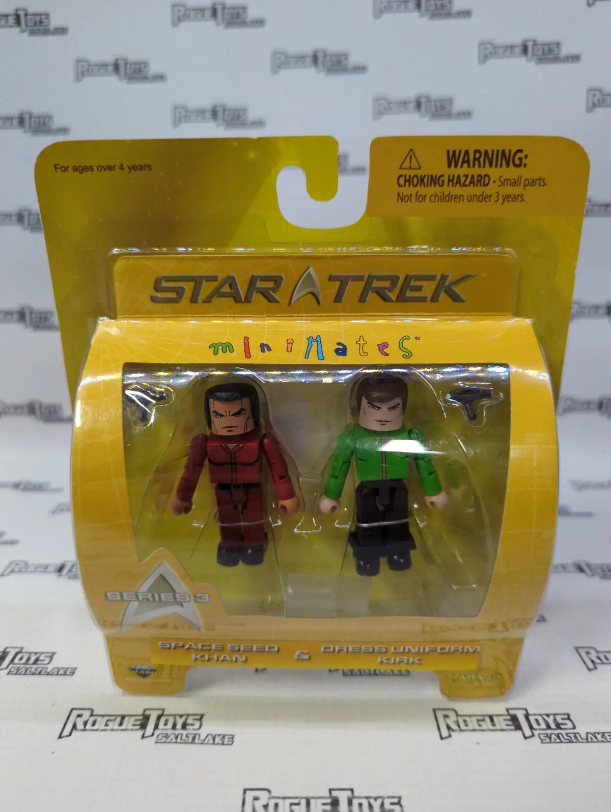 Diamond Select Minimates Star Trek Series 3 Space Seed Khan & Dress Uniform Kirk Two Pack 1