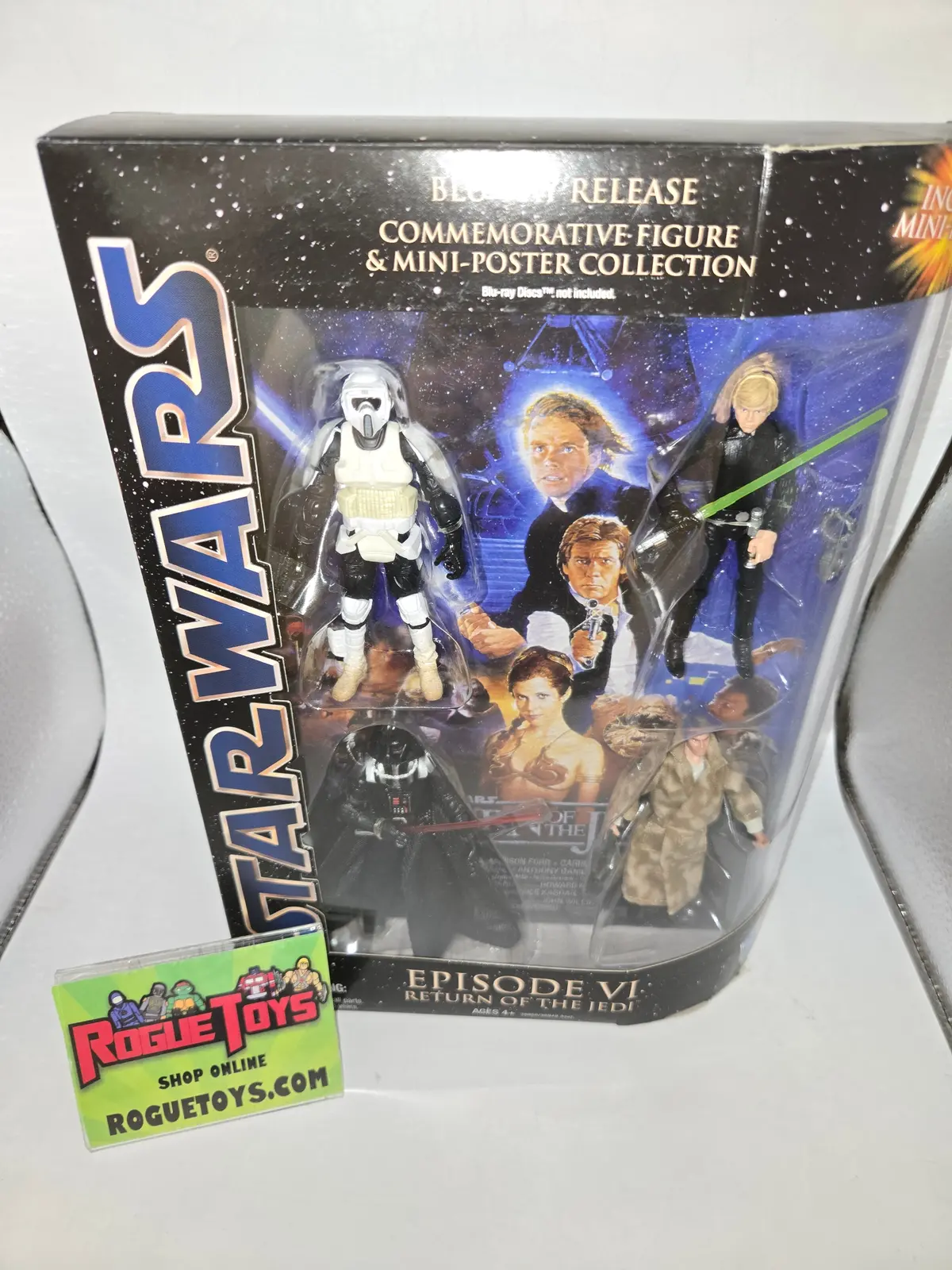 Hasbro Star Wars Commemotative Blu-Ray Dvd Set- Episode 6 Return Of The Jedi 1