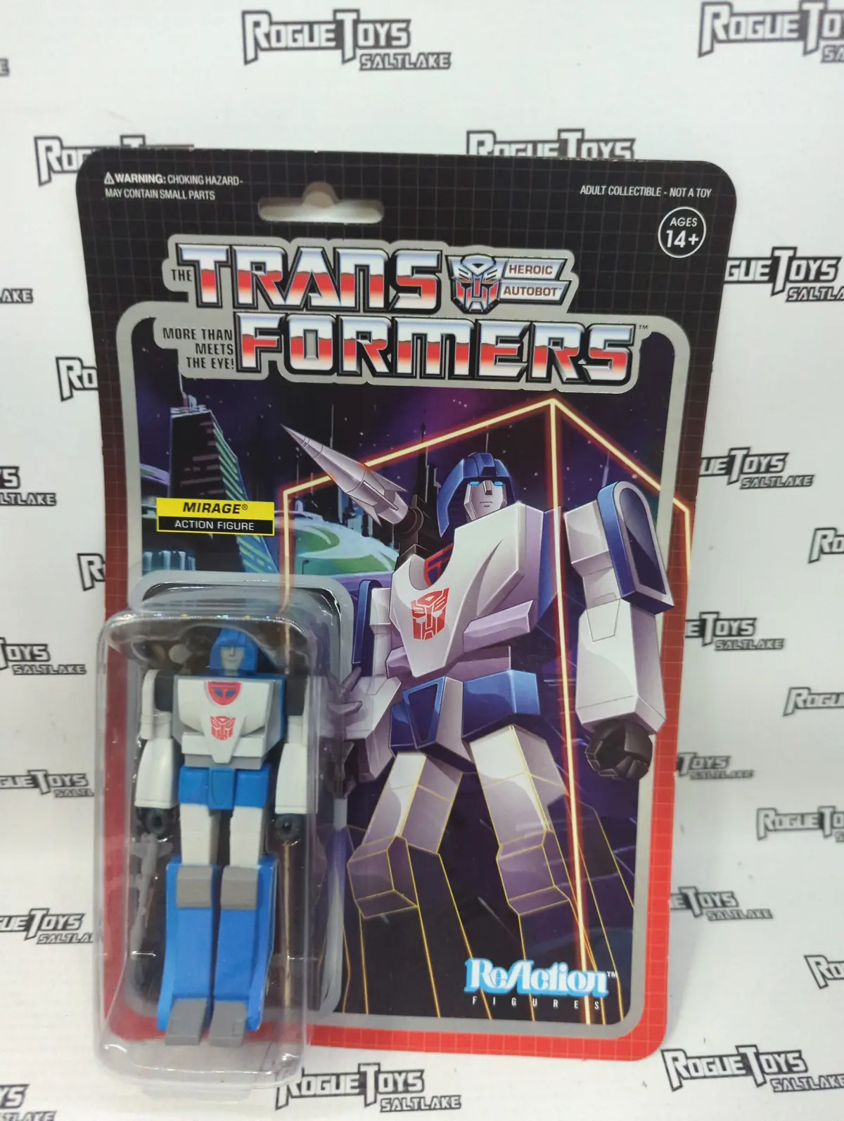 Super 7 Reaction Figures Transformers Mirage 1