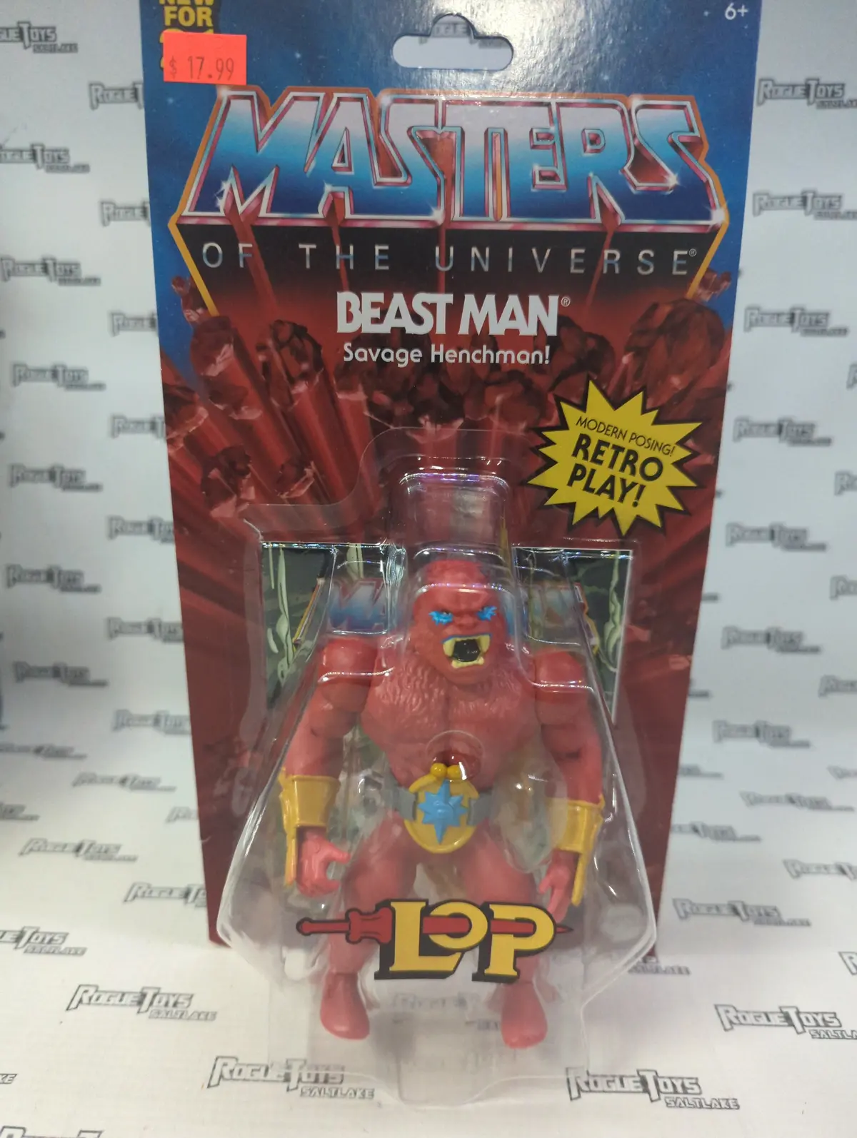 Mattel Masters Of The Universe Origins Lords Of Power Beast Man 1