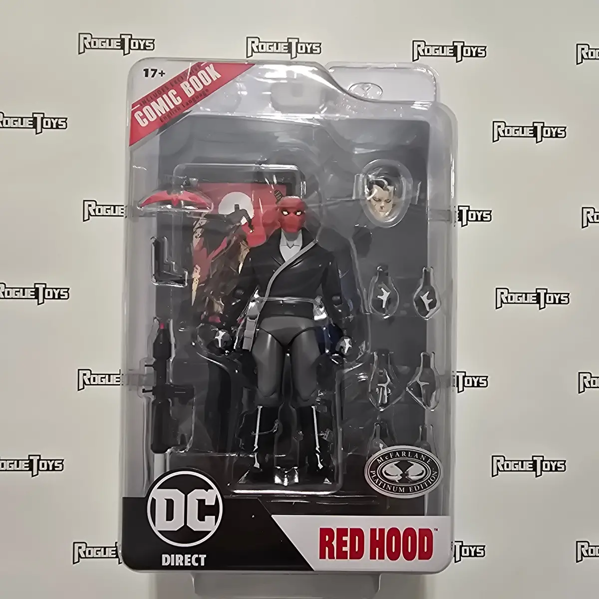 Mcfarlane Dc Direct Page Punchers- Red Hood (Platinum Edition) 1