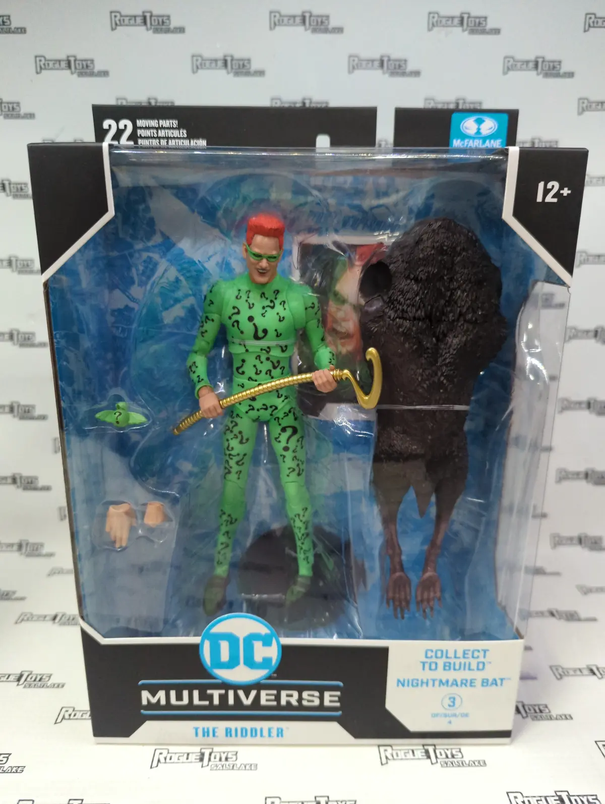 Mcfarlane Toys Dc Multiverse Batman Forever The Riddler (Collect To Build Nightmare Bat) 1