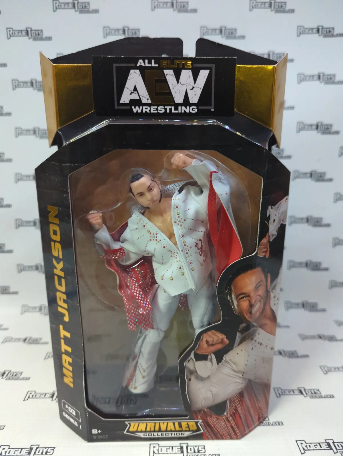 Jazwares Aew Unrivaled Collection Series 1A Matt Jackson 1