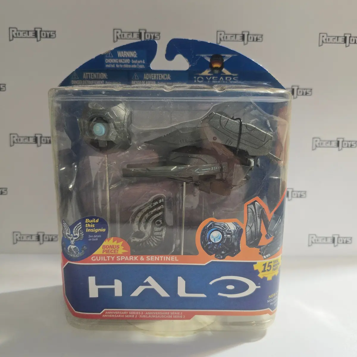 Mcfarlane Halo- Guilty Spark & Sentinel 1