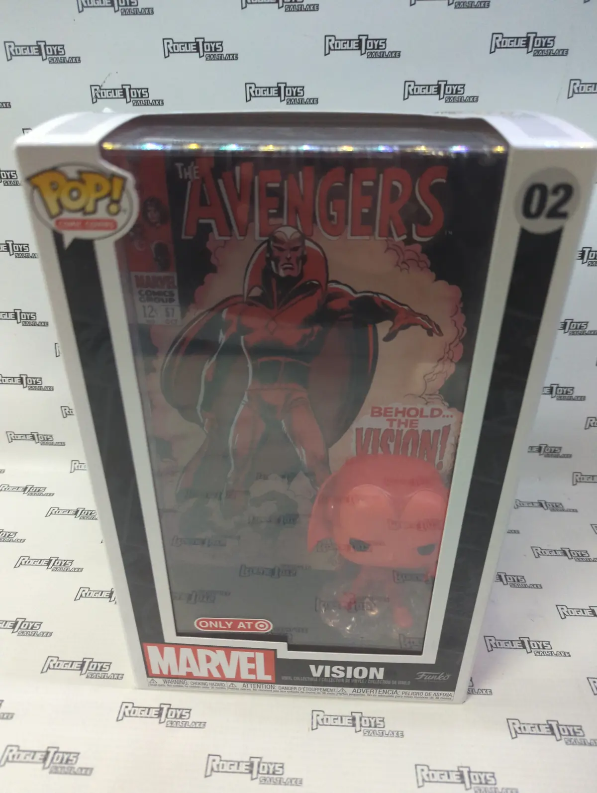 Funko Pop! Comic Covers Vision (Target Exclusive) 02 1