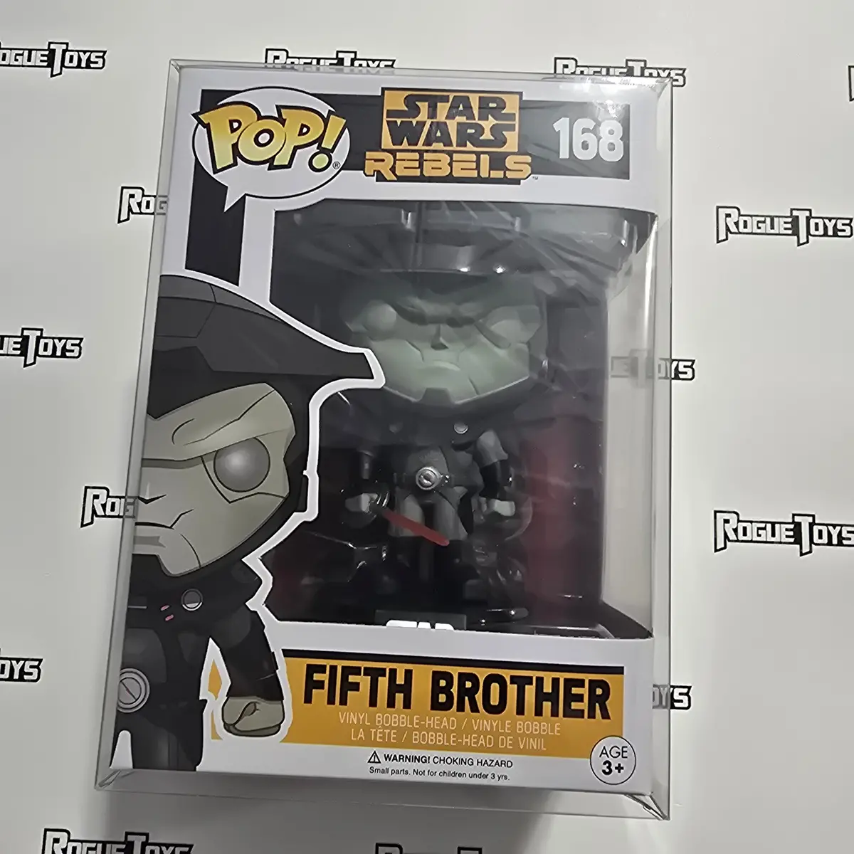 Funko Pop Star Wars Rebels- 5Th Brother (Walmart Exclusive, Missing Sticker) 1