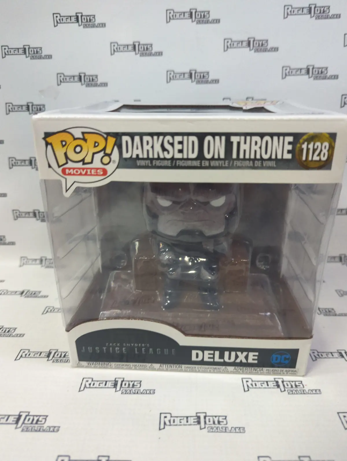 Funko Pop! Movies Zack Snyder's Justice League Deluxe Darkseid On Throne #1128 1