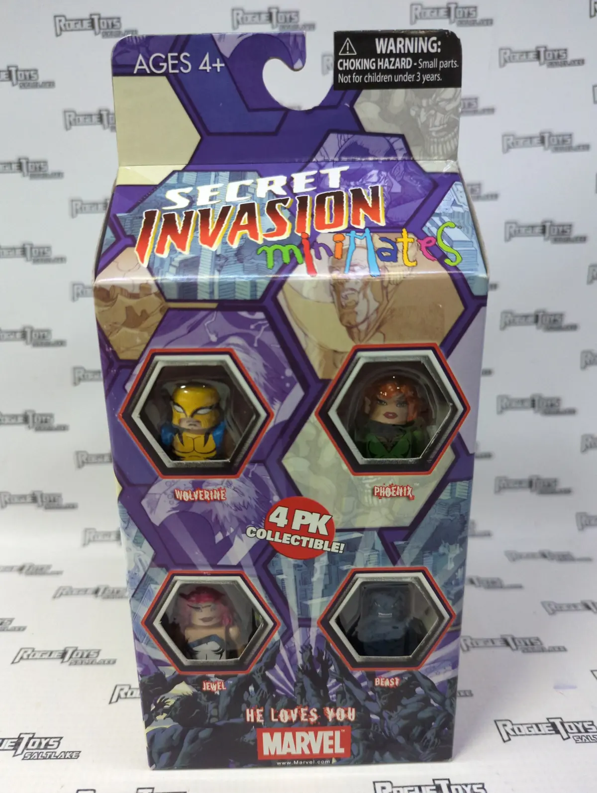 Diamond Select Marvel Minimates Secret Invasion He Loves You Four Pack 1