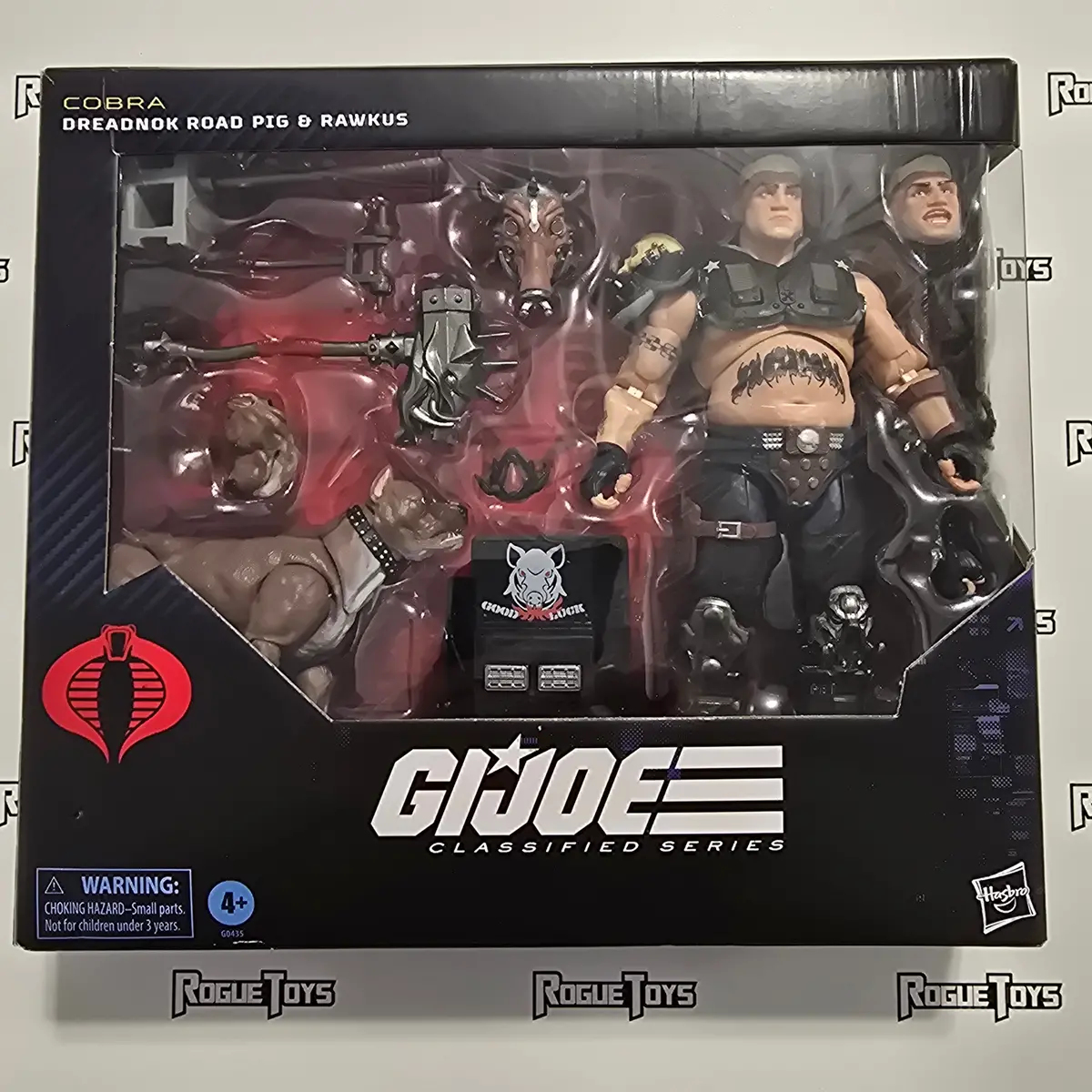 Hasbro Gi Joe Classifieds Dreadnok- Road Pig & Rawkus 1