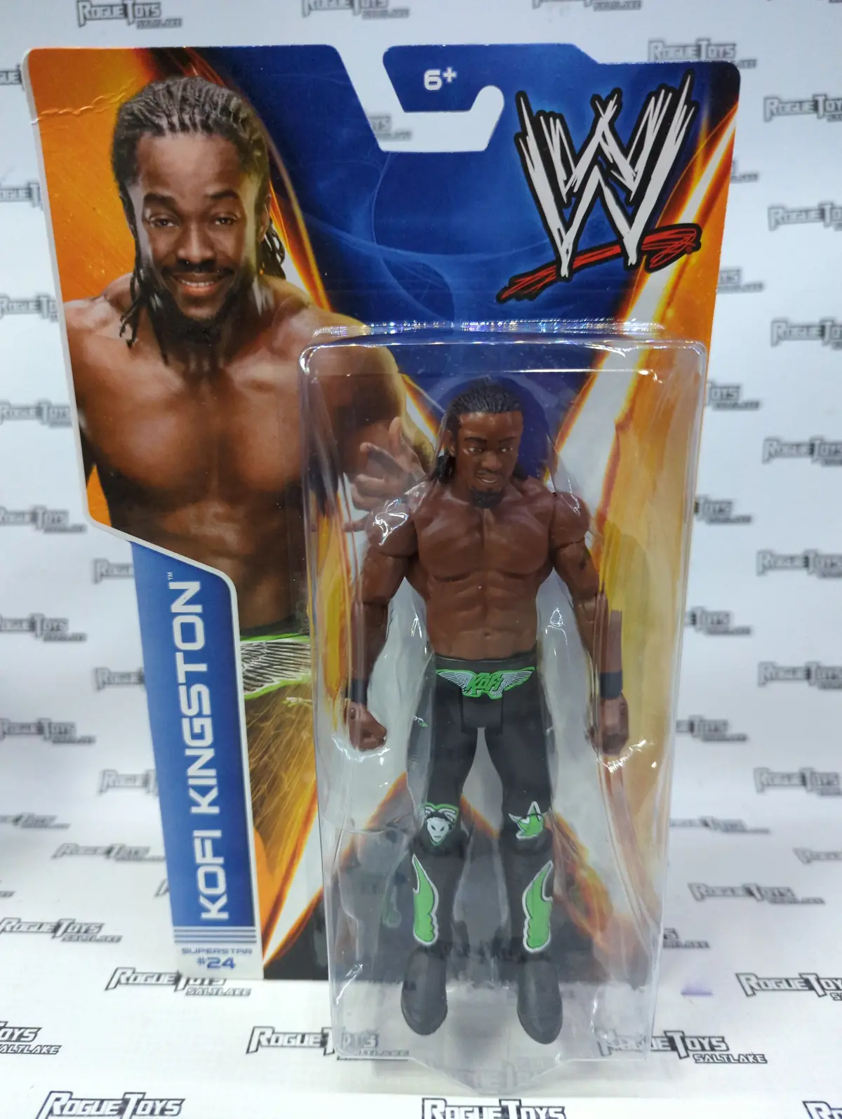 Mattel Wwe Superstar 24 Kofi Kingston 1