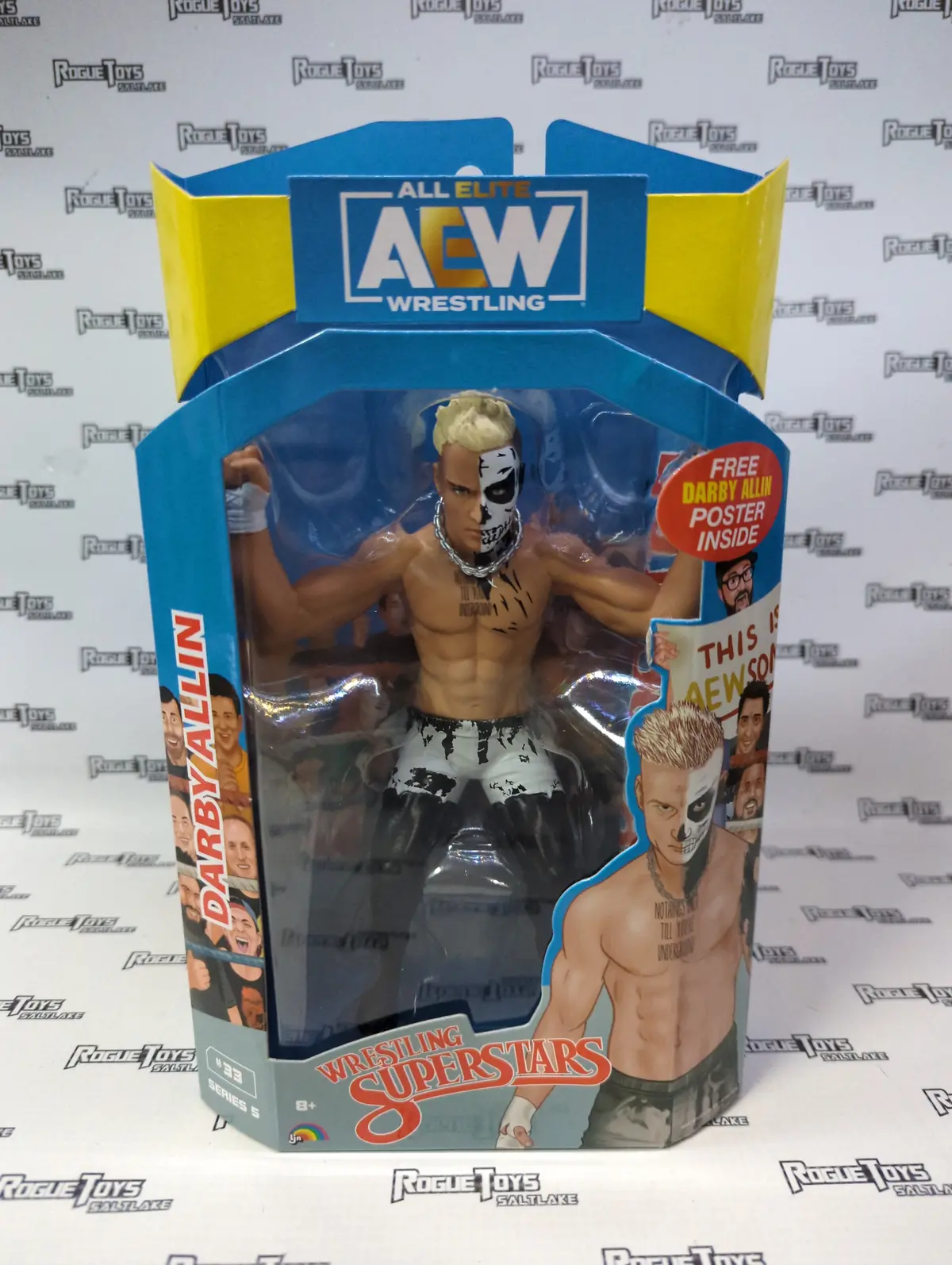 Jazwares Aew Unmatched Collection Series 5 Darby Allin (Ljn Style) 1