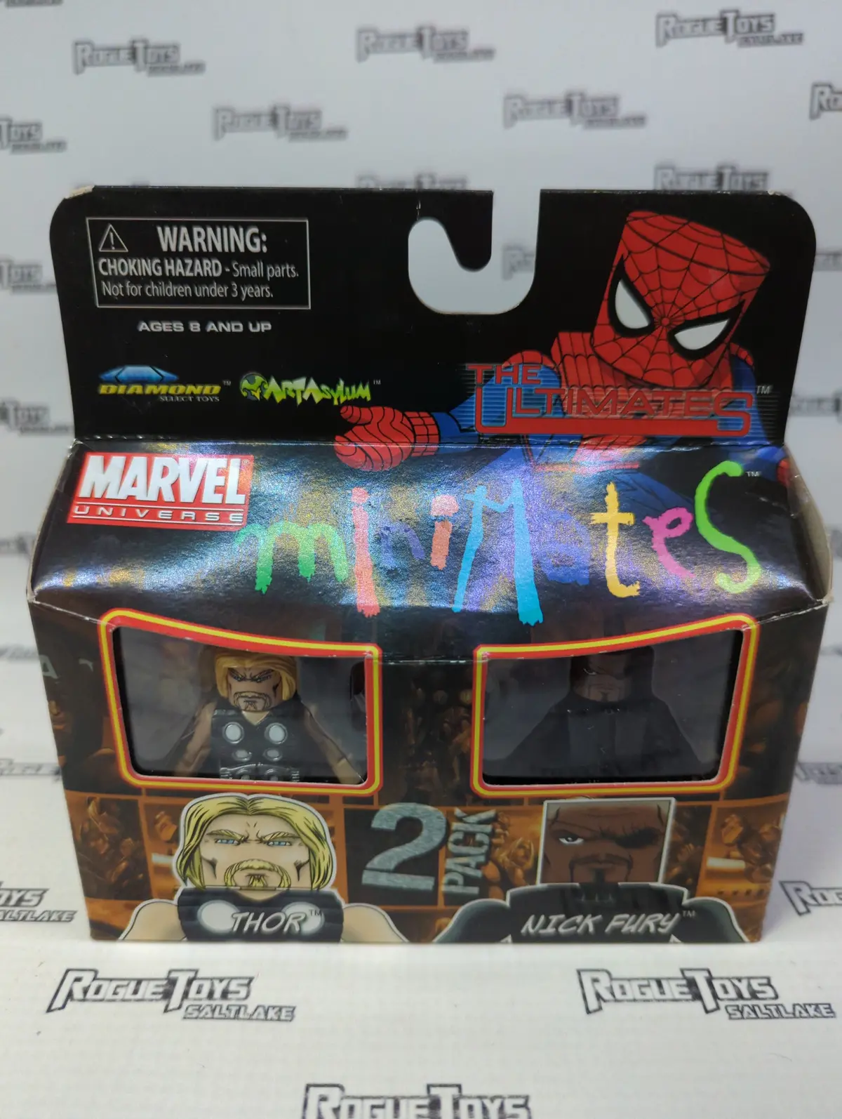 Diamond Select Marvel Universe Minimates The Ultimates Thor & Nick Fury Two Pack 1